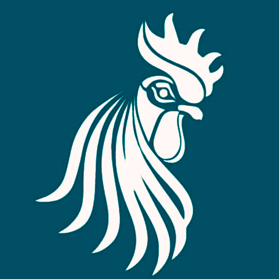 Logo Roosters Azul