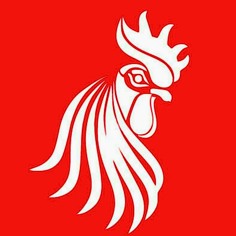 Logo Roosters Vermelha